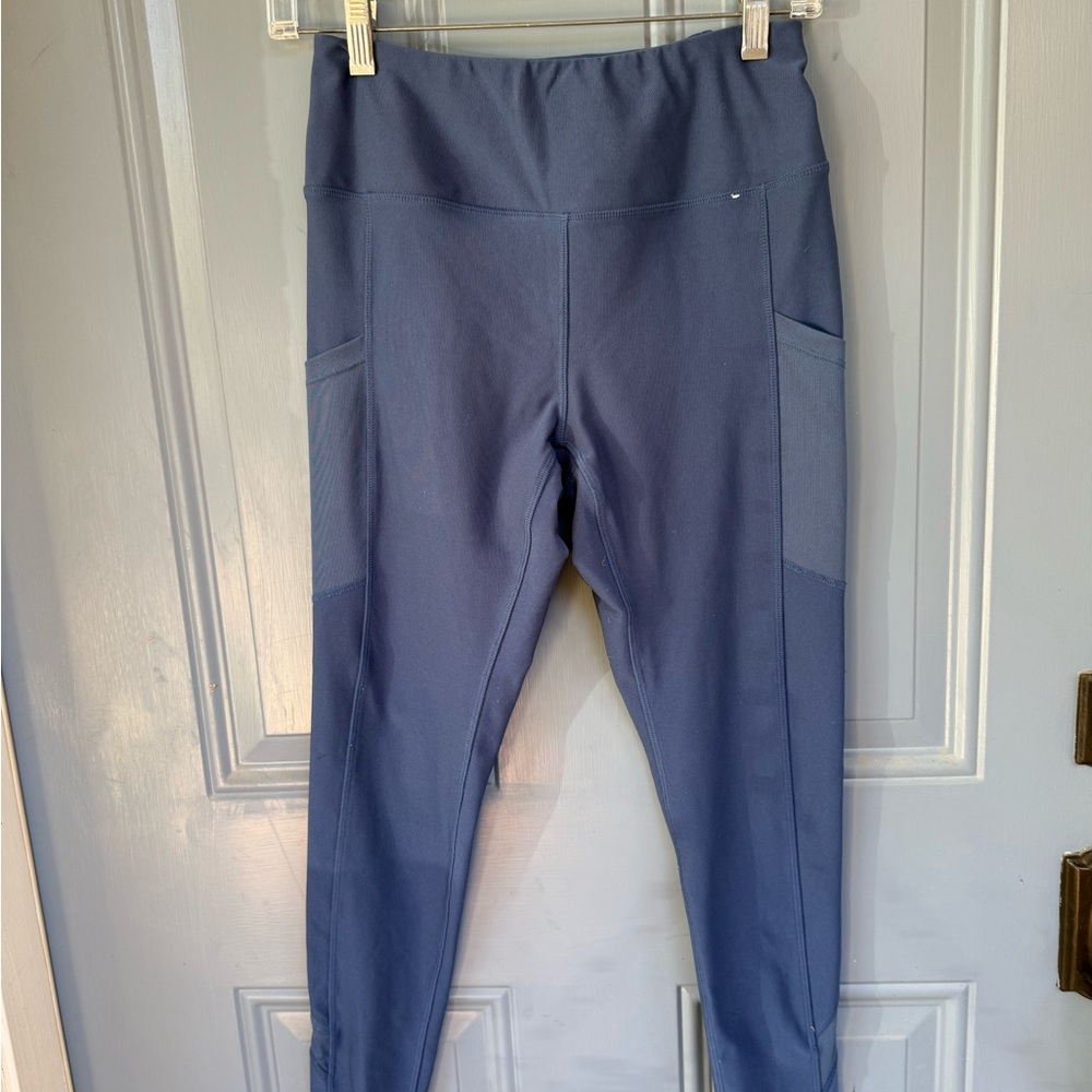 Blue Leggings Teen Girls